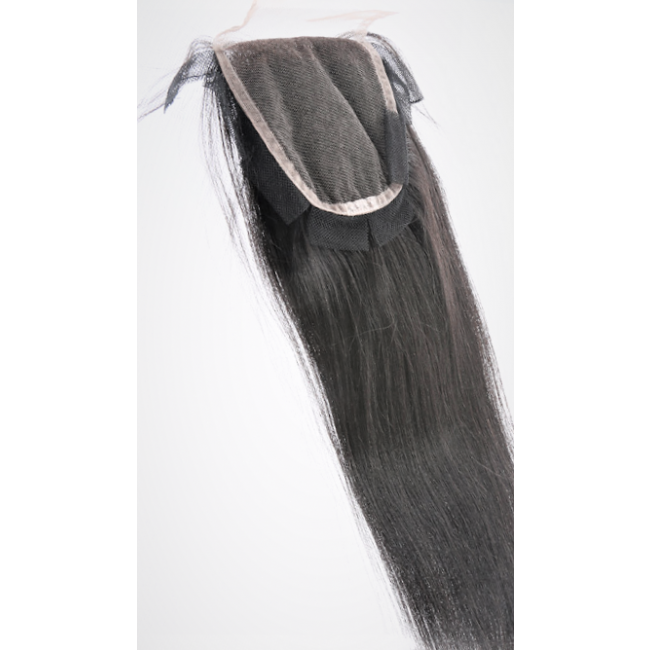*** New TEAR PROOF/LAY FLAT LACE CLOSURE - Supreme Virgin Indian Straight Salon Relaxed Texture